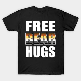 Free Bear Hugs LGBTQ T-Shirt